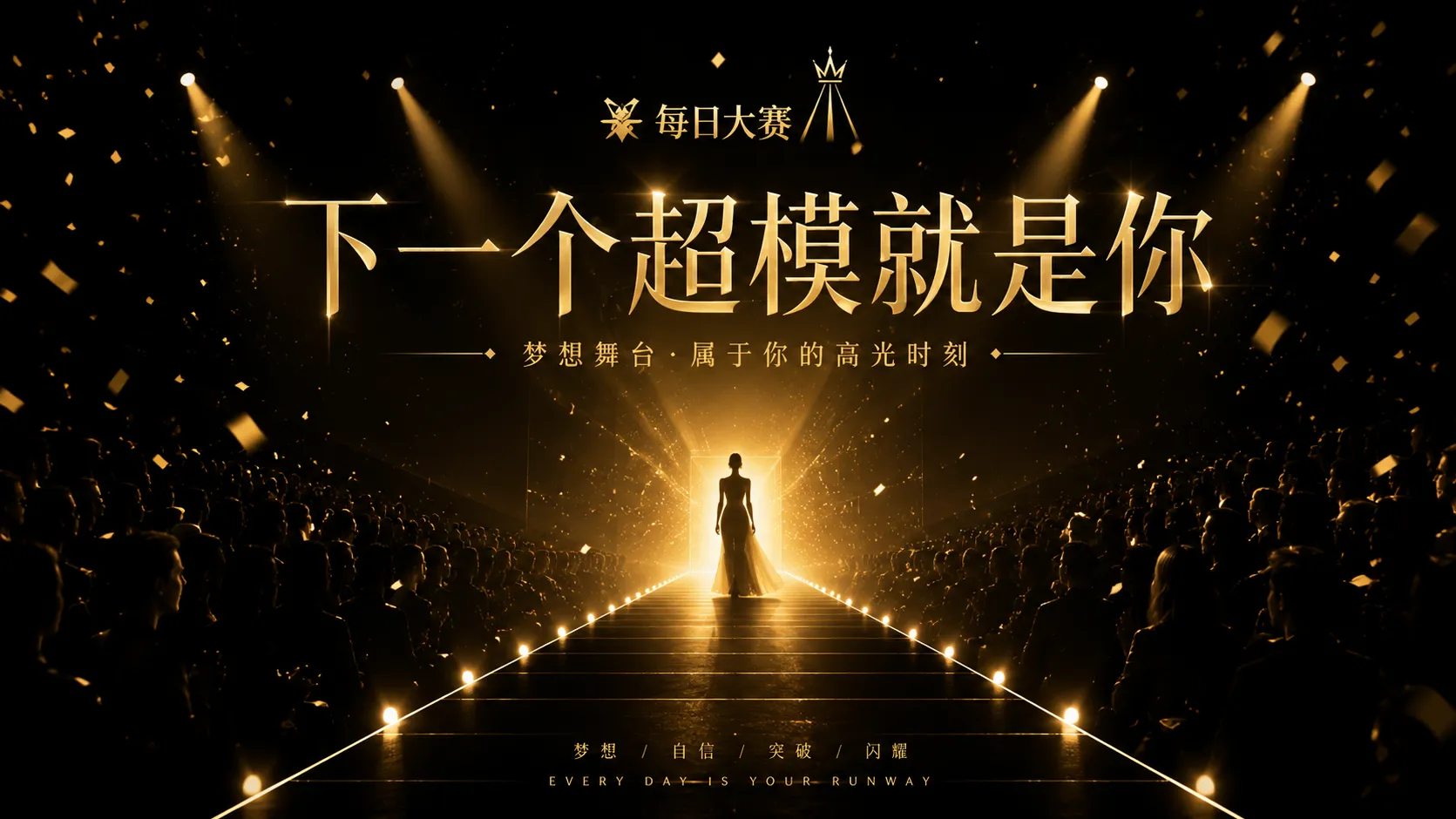 每日大赛舞台形象