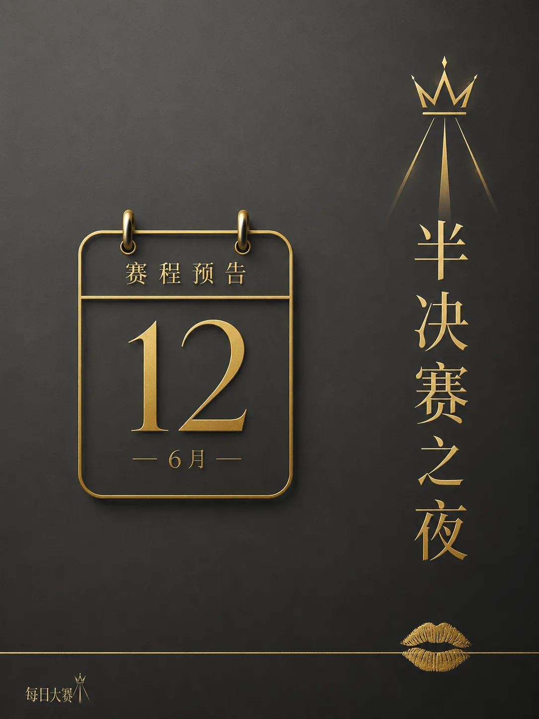 每日大赛赛事与阶段视觉